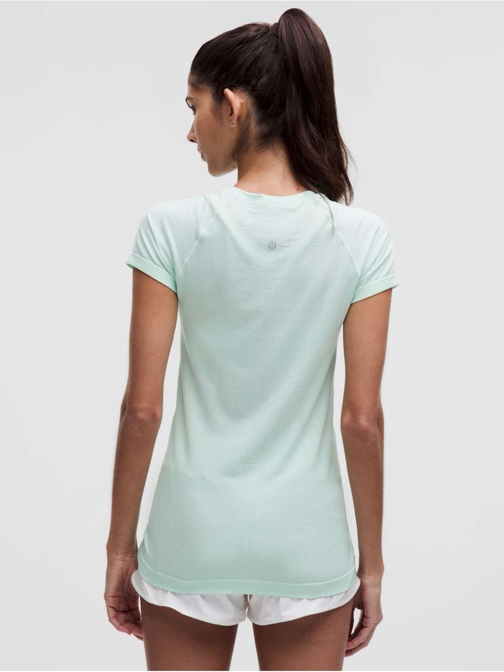 lululemon athletica Green/ blue/ teal Short-Sleeve Performance Tee